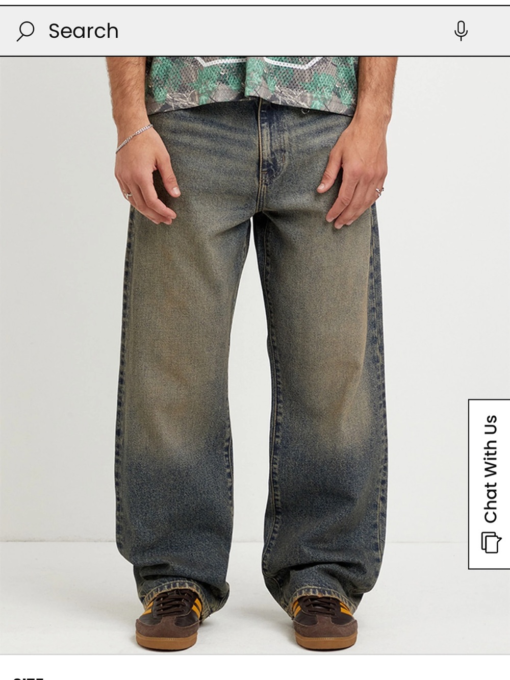 Pacsun Men’s Baggy Tinted Jeans